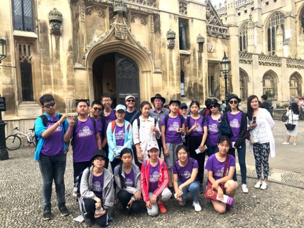 陈Zijin参加2018年7月英伦文化研修研学中